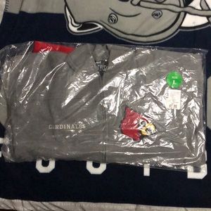 NCAA Louisville Cardinals Edge Fleece Jacket